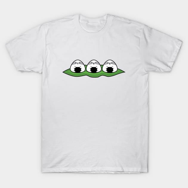 Onigiri Sloths T-Shirt by SlothgirlArt